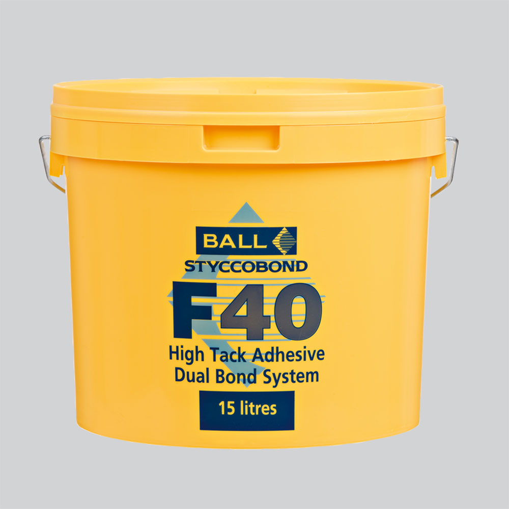 Styccobond F40 High Tack Adhesive - Dual Bond System