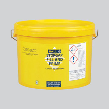 Stopgap Fill and Prime Flexible Cement Based Primer