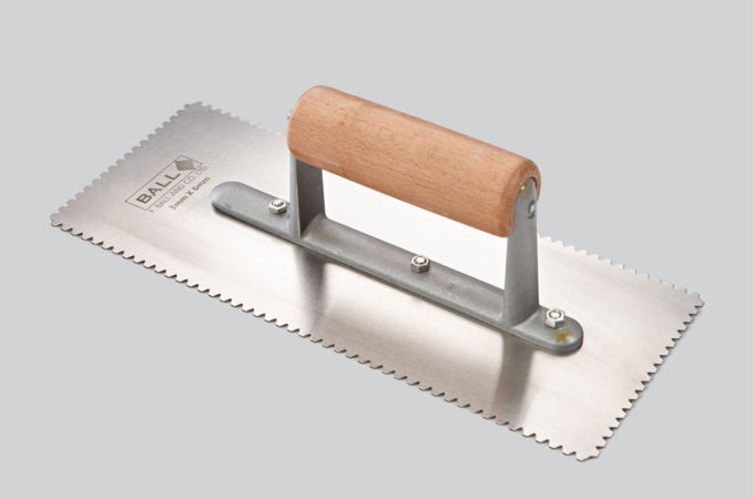 V-Notched Trowel